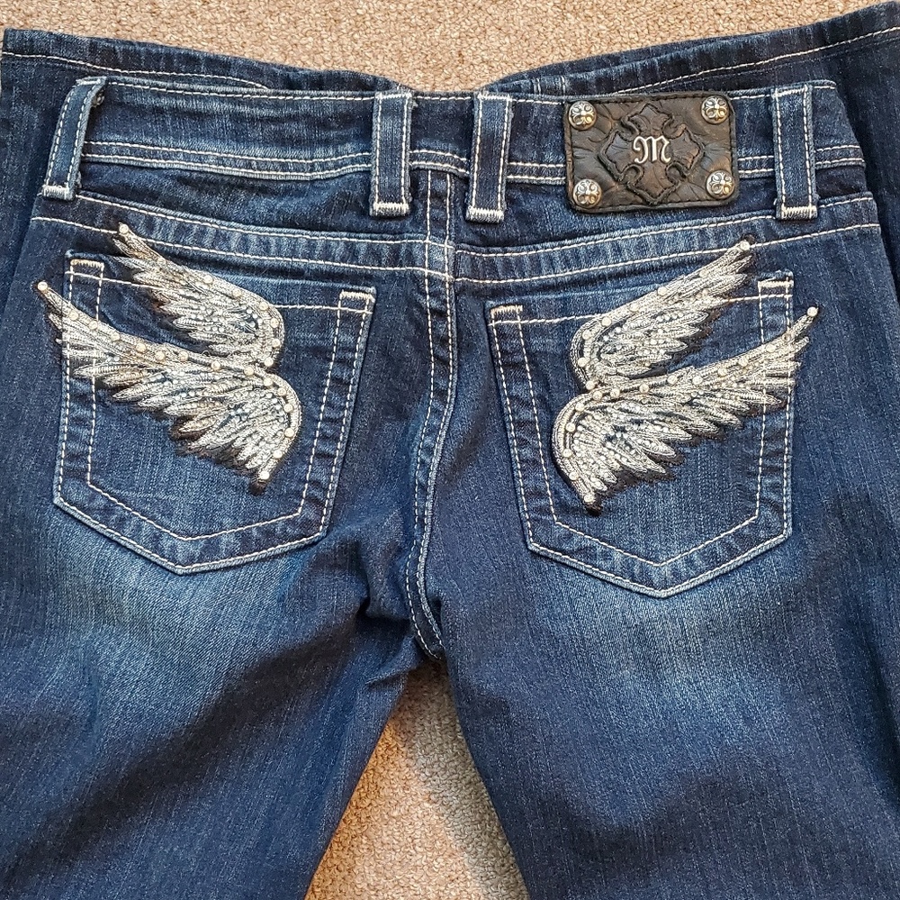 Miss Me Bling Boot Cut New Jeans